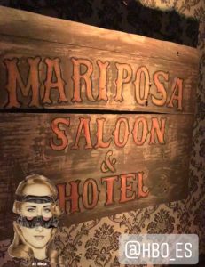 Cartel Mariposa Saloon